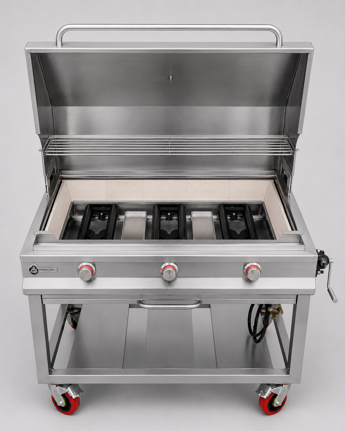 Parrilla Extragrande Híbrida — vista 4