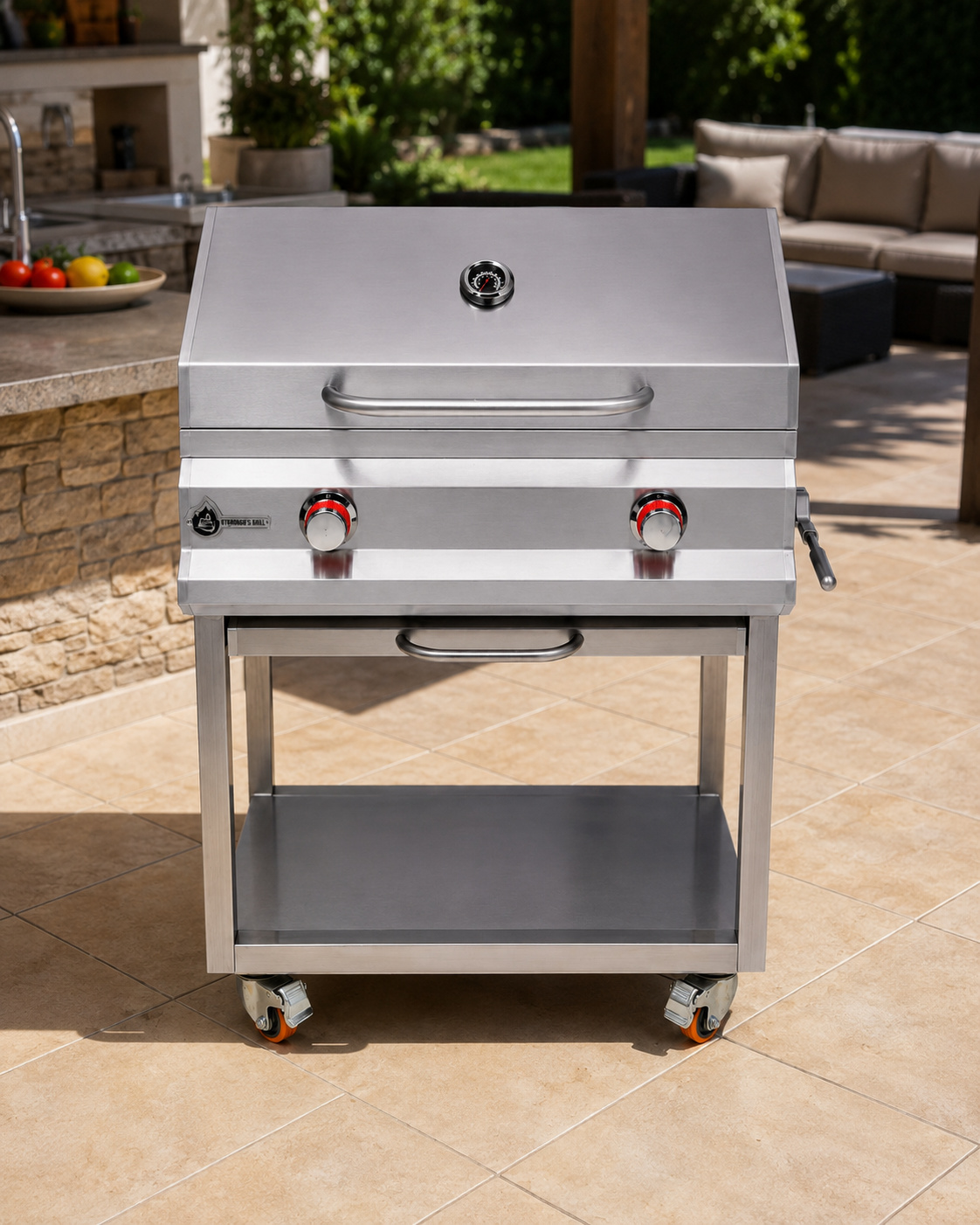Parrilla Ahumadora Mediana 80x55